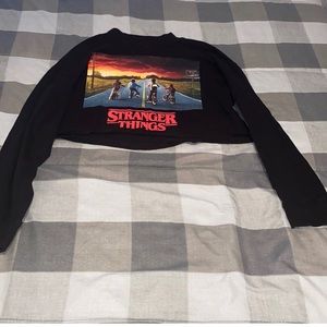 Women Stranger Things Long Sleeve Shirt